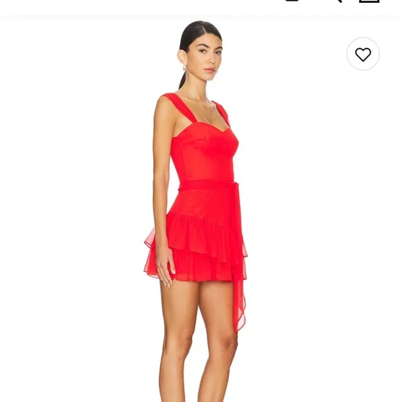 Amanda Uprichard Kendra Skort Romper - Picture 2 of 5